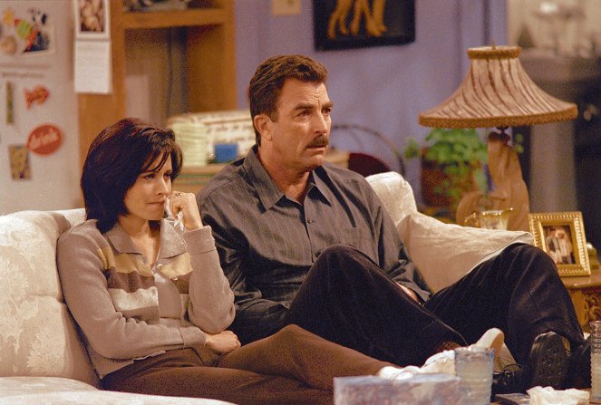 Przyjaciele - Season 3 - Ten, w którym Monica i Richard są tylko przyjaciółmi - Z filmu - Courteney Cox, Tom Selleck