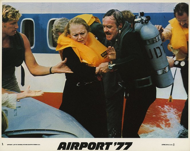 Airport '77 - Lobby Cards - Olivia de Havilland, Jack Lemmon