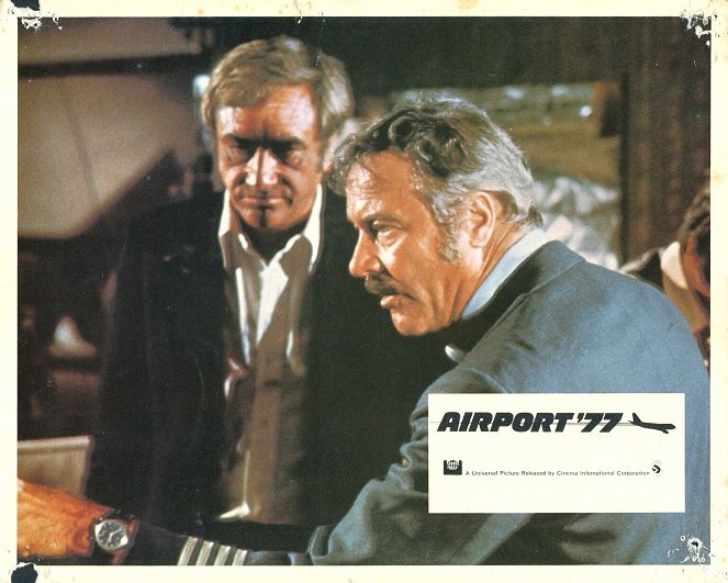Airport '77 - Verschollen im Bermuda-Dreieck - Lobbykarten - James Booth, Jack Lemmon