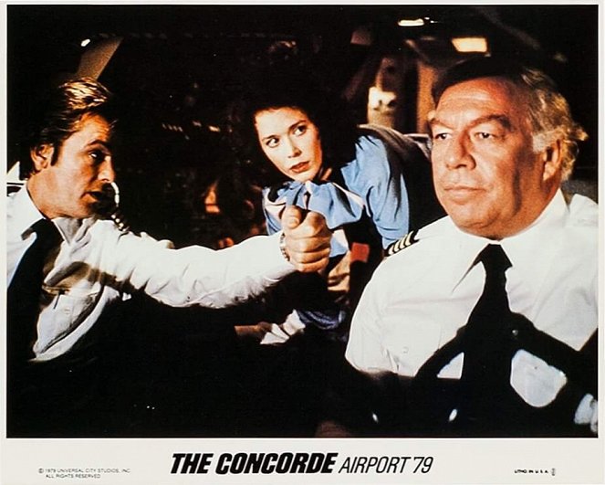 The Concorde... Airport '79 - Lobby karty - Alain Delon, Sylvia Kristel, George Kennedy
