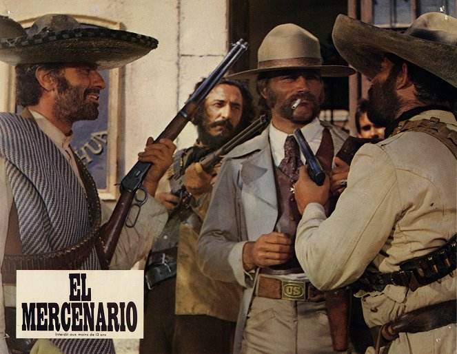 Il mercenario - Cartões lobby - Franco Nero