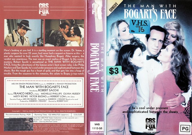 The Man with Bogart's Face - Covers