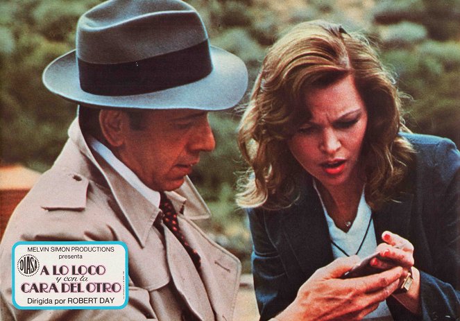 Detektive als Bogart - Lobbykaarten - Robert Sacchi, Michelle Phillips
