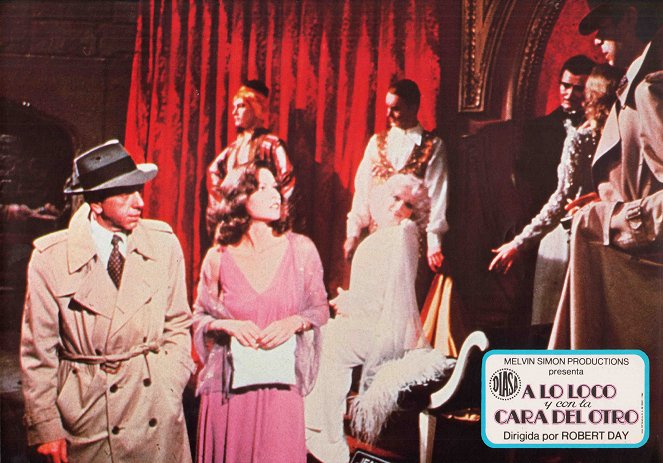 Detektive als Bogart - Lobbykaarten - Robert Sacchi, Michelle Phillips