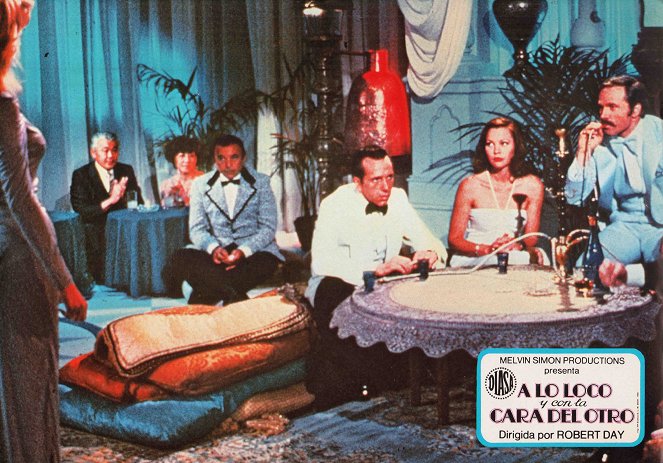 The Man with Bogart's Face - Cartões lobby - Herbert Lom, Robert Sacchi, Michelle Phillips, Franco Nero
