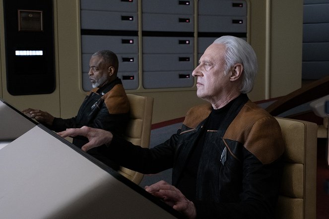 Star Trek: Picard - Võx - Van de set - LeVar Burton, Brent Spiner