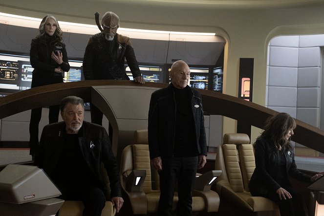 Star Trek: Picard - Võx - Kuvat elokuvasta - Gates McFadden, Jonathan Frakes, Michael Dorn, Patrick Stewart