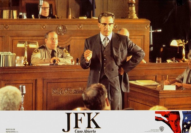 JFK - Tatort Dallas - Lobbykarten - Kevin Costner