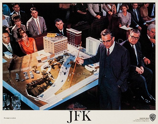 JFK - Tatort Dallas - Lobbykarten - Kevin Costner