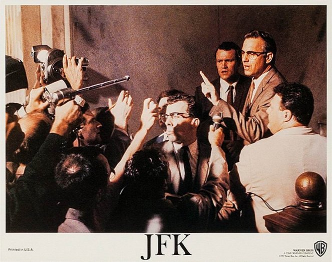 JFK - Tatort Dallas - Lobbykarten - Michael Rooker, Kevin Costner