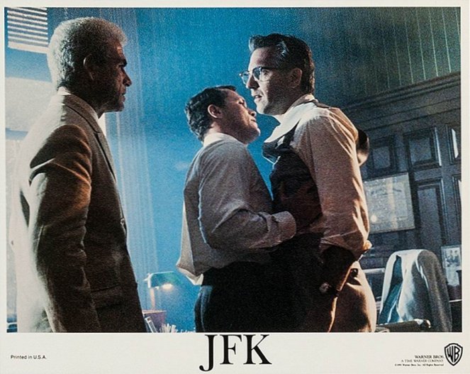 JFK - Lobby karty - Tommy Lee Jones, Michael Rooker, Kevin Costner