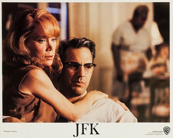 JFK - Lobby karty - Sissy Spacek, Kevin Costner