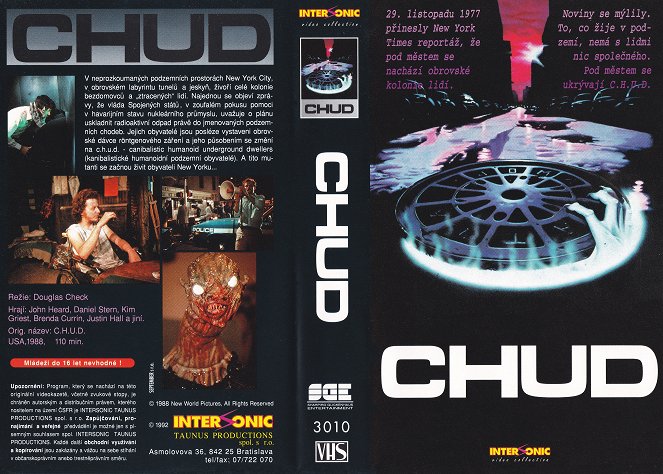 C.H.U.D. - Couvertures