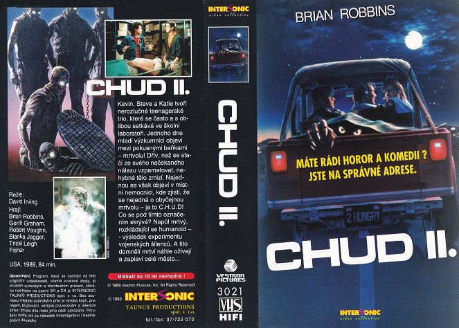 C.H.U.D. II - Bud the Chud - Borítók