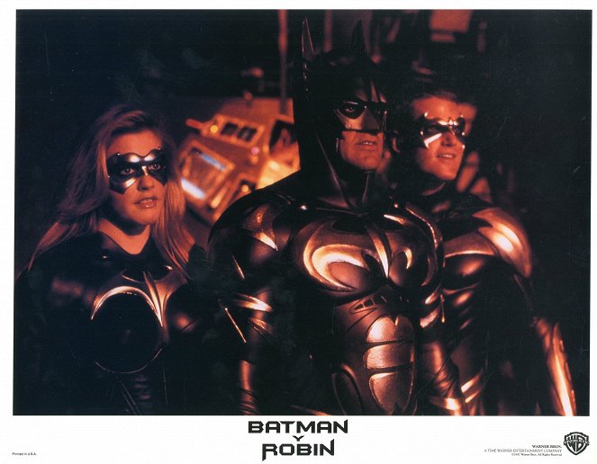 Batman & Robin - Lobbykaarten - Alicia Silverstone, George Clooney