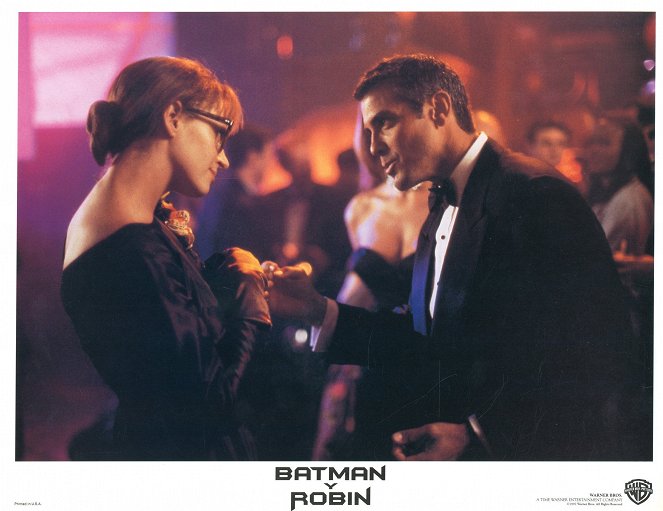 Batman e Robin - Cartões lobby - Uma Thurman, George Clooney