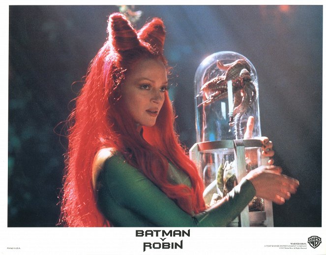 Batman & Robin - Lobbykarten - Uma Thurman
