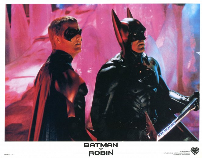 Batman és Robin - Vitrinfotók - Chris O'Donnell, George Clooney