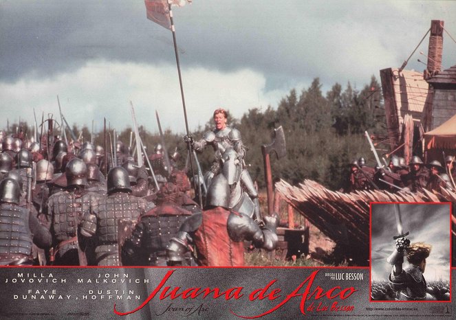 The Messenger: The Story of Joan of Arc - Lobbykaarten