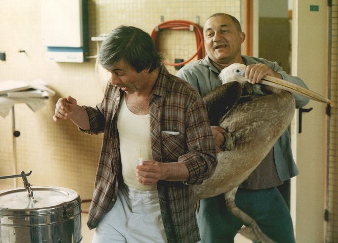 Dwaj ludzie w zoo - Z filmu - Ladislav Mrkvička, Zdeněk Srstka