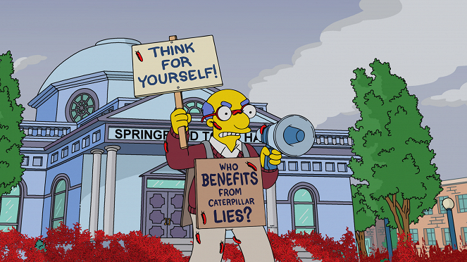 Les Simpson - Les Chenilles très affamées - Film