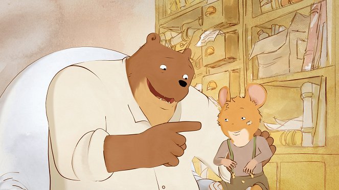 O myšce a medvědovi - Soirée pyjama - Z filmu