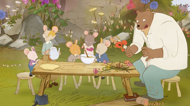 O myšce a medvědovi - La Fête des fleurs - Z filmu