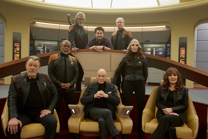 Star Trek: Picard - The Last Generation - Making of - Jonathan Frakes, LeVar Burton, Michael Dorn, Terry Matalas, Patrick Stewart, Brent Spiner, Gates McFadden, Marina Sirtis