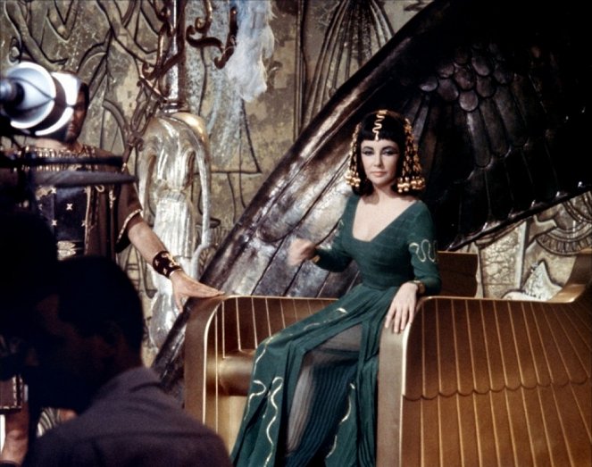 Cleopatra - Dreharbeiten