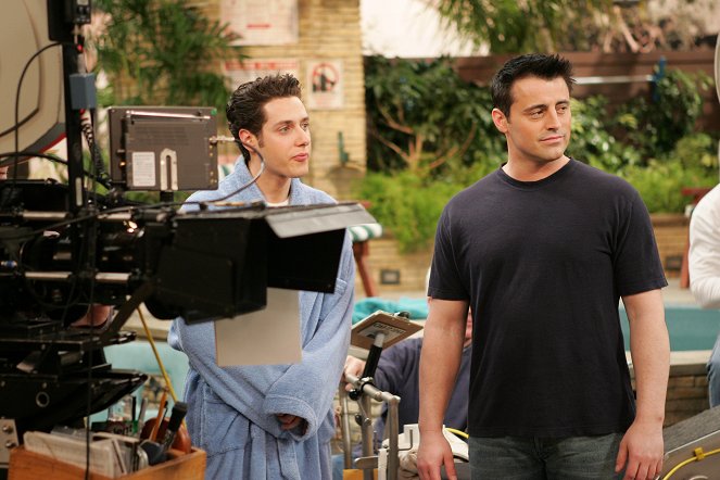 Joey - Season 1 - Joey and the Neighbor - Del rodaje - Paulo Costanzo, Matt LeBlanc