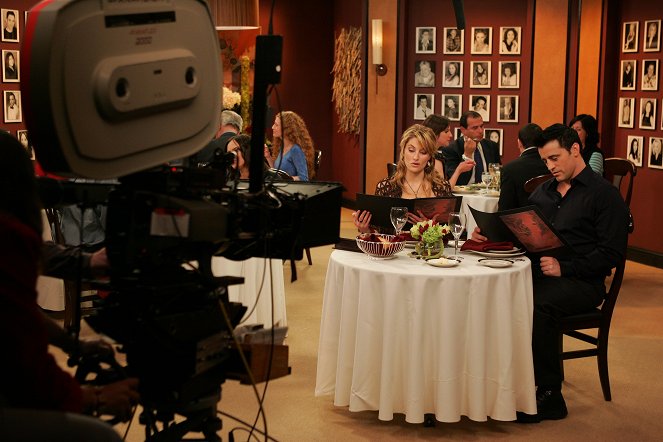 Joey - Season 1 - Spione unter sich - Dreharbeiten - Mädchen Amick, Matt LeBlanc