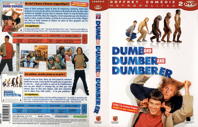 Dumb és Dumber - Dilibogyók - Borítók