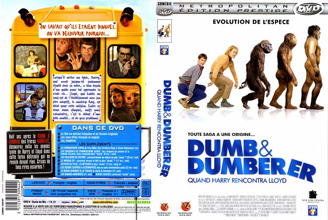 Dumb és Dumberer: Dilibogyók 2. - Borítók