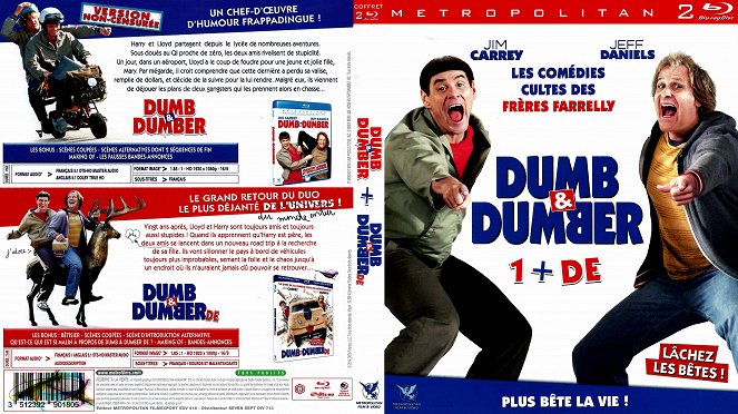 Dumb és Dumber - Dilibogyók - Borítók