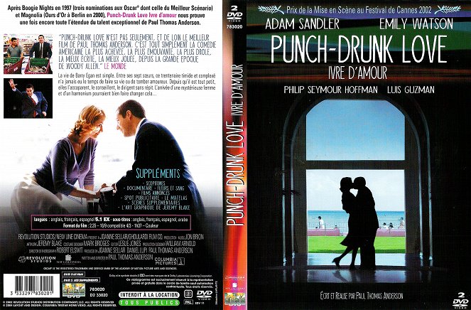 Punch-Drunk Love - Rakkauden värit - Coverit