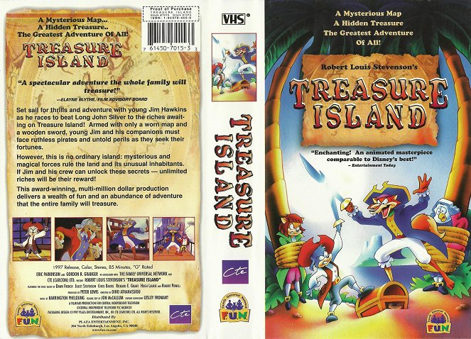 Treasure Island - Covers