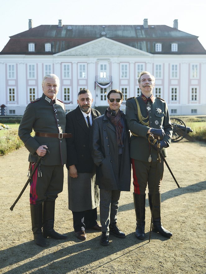 German Genius - Wilhelm und der Wanderbeschneider - Dreharbeiten - Detlev Buck, Kida Khodr Ramadan