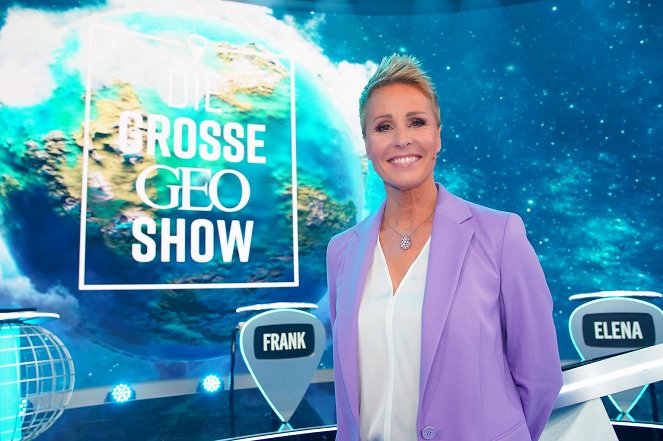 Die große GEO-Show - In 55 Fragen um die Welt - Werbefoto - Sonja Zietlow