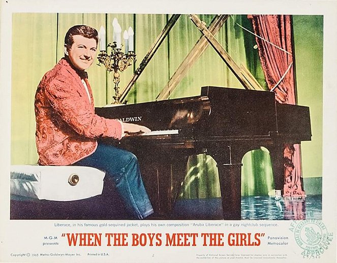 When the Boys Meet the Girls - Fotocromos - Liberace