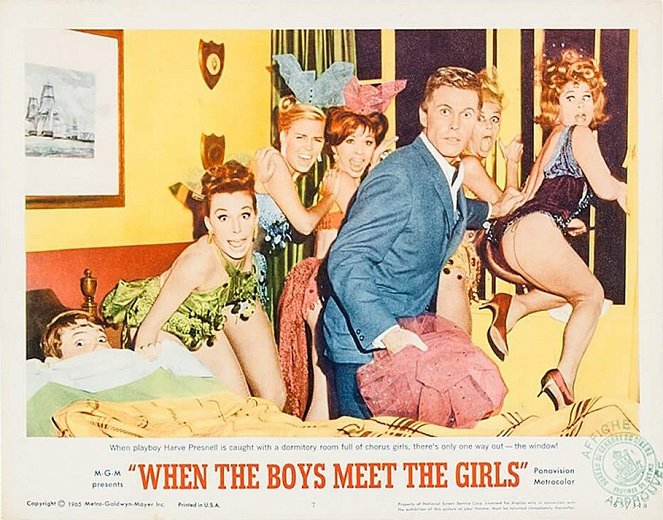 When the Boys Meet the Girls - Cartes de lobby