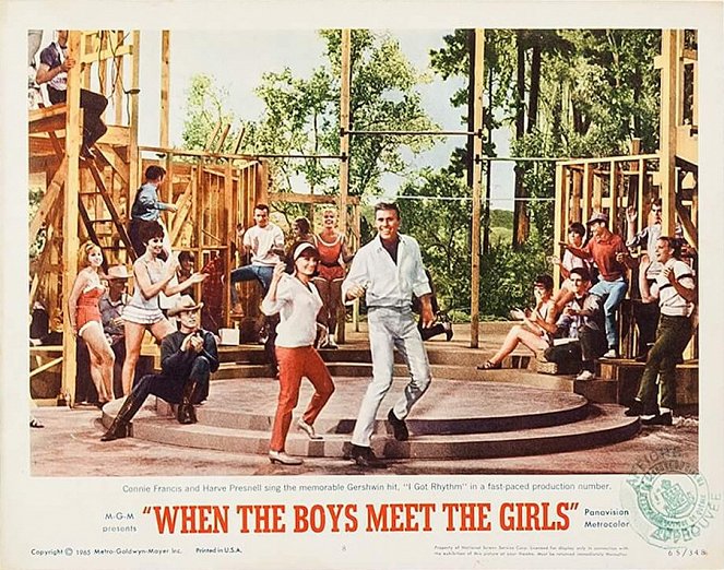 When the Boys Meet the Girls - Cartes de lobby
