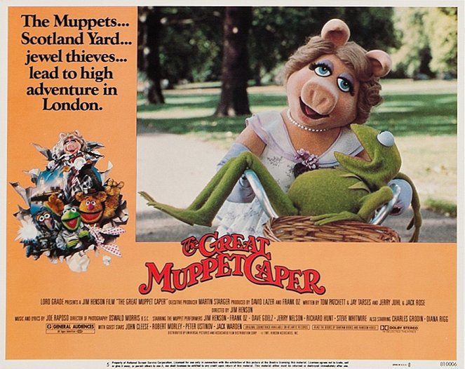 The Great Muppet Caper - Mainoskuvat
