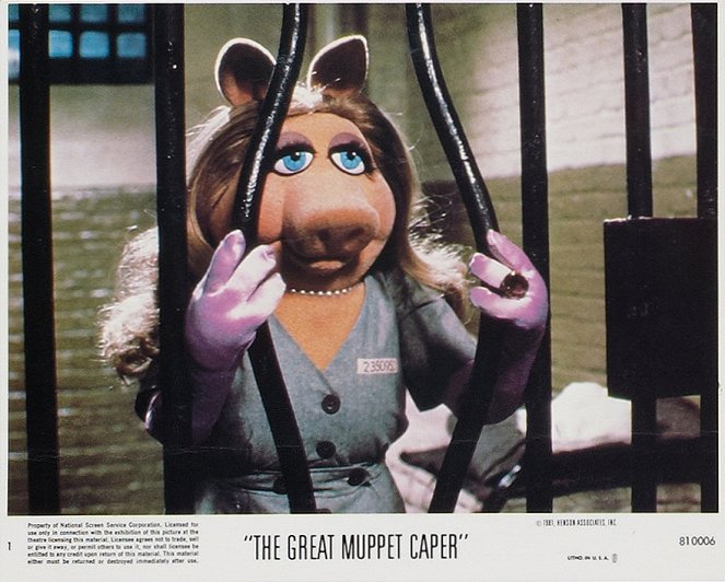 The Great Muppet Caper - Lobbykaarten