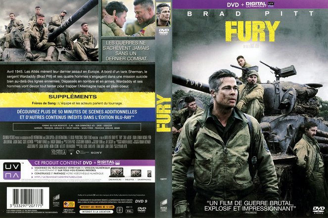 Fury - Couvertures