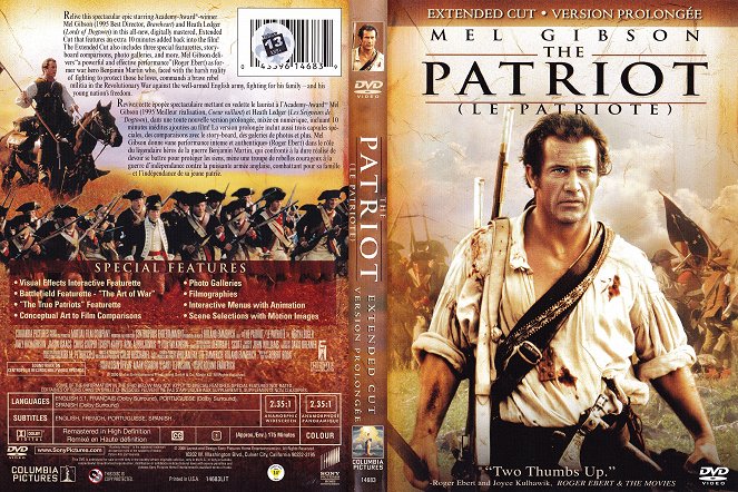 The Patriot, le chemin de la liberté - Couvertures
