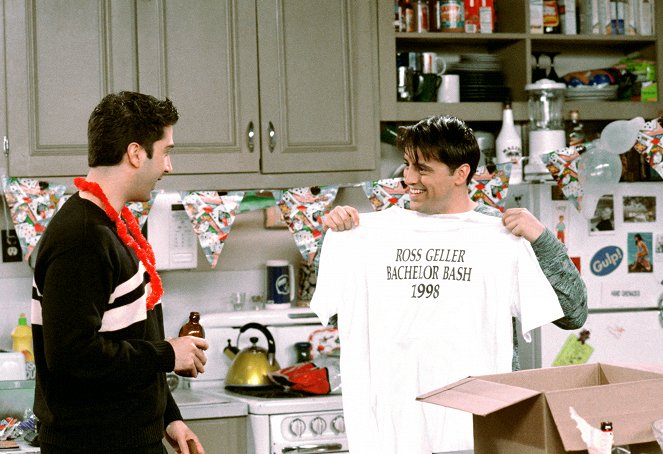 Friends - Season 4 - The One with the Worst Best Man Ever - Photos - David Schwimmer, Matt LeBlanc