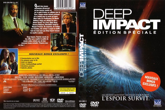 Deep Impact - Borítók