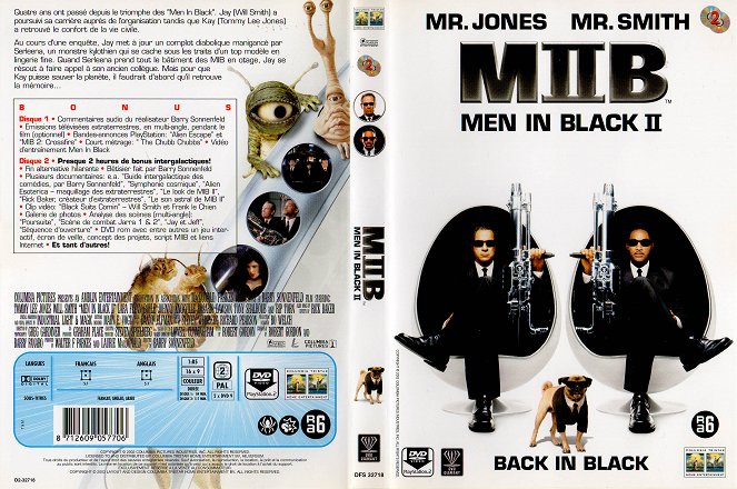 Men In Black 2 - Miehet mustissa 2 - Coverit
