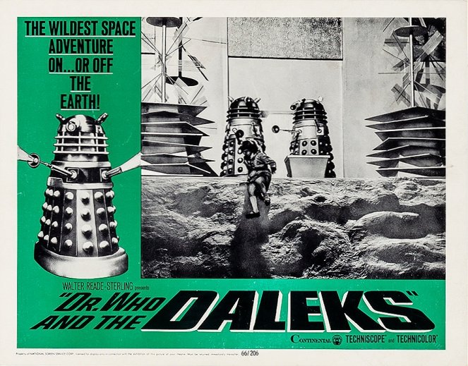 Dr. Who and the Daleks - Lobbykarten