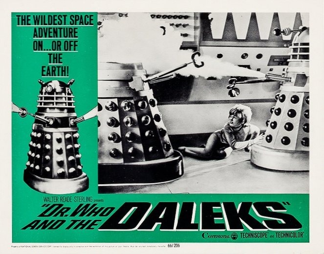 Dr. Who and the Daleks - Lobbykaarten
